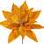 Vickerman RG233108 - 21.5 in. Gold Poinsettia Flower Artificial Spray - 2 Pack