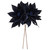 Vickerman RG233131 - 21.5 in. Midnight Blue Poinsettia Flower Artificial Spray - 2 Pack 