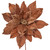 Vickerman RG233176 - 21.5 in. Mocha Poinsettia Flower Artificial Spray - 2 Pack