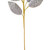 Vickerman RG253307 - 32 in. Silver Velvet Pearl Leaf Artificial Spray - 2 Pack