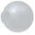 LBS Lighting 12" Frost Acrylic Light Globe Twist Lock Opening 