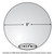 8" Clear Acrylic Replacement Light Globe with 3.5" Neckless Opening