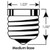  Halco CDM150/U/830/MED 67009 Metal Halide Lamp 