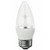  TCP LED4E26B1127K LED B11 Clear Blunt Tip Torpedo 