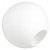 Replacement 20" White Acrylic Light Globe 