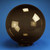 LBS Lighting 12" Bronze Acrylic Plastic Light Globe with 4" Neck Lip 