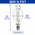 Plusrite 1028 MH1000/U/MOG 1000W Metal Halide Light Bulb