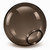 10" Bronze Acrylic Plastic Light Globe with 4" Neck Lip 
