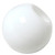 LBS Lighting 22" White Plastic Acrylic Light Globe with Neckless Opening 