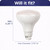 TCP L17PLVD5027K - LED PL Vertical BR30 - 2700K - Dimmable