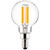 Sunlite 81145-SU - G16.5 LED Filament Bulb - 6W - 3000K - 6 Pack 