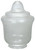 Formed Plastics FP109-8PCC Replacement Plastic Trinidad 18" Acorn Globe 8" Neck Lip 