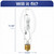 Philips MH400/U - 274498 - 400W Metal Halide Lamp Replacement - E39 Base 