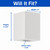 Volume Lighting GS-115 - 4" White Glass Cube Shade 