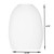 Volume GS-230 - Etched White Pendant Glass Shade Replacement - 6.75"