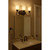 Volume V2293-82 - 3 Light Bronze with Antique Gold Bathroom Vanity