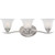 Volume V5233-33 - 3-Light Brushed Nickel Bathroom Vanity Fixture