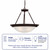 Volume Lighting V6972-79 - 15.5 in Diameter Antique Bronze Bowl Pendant - Alabaster Glass