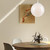 Volume V1845-6 - 14" White Globe Pendant Light - Round Opal Glass