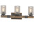 Volume Lighting V4373-84 Indoor Black Walnut Bath or Vanity Light Bar