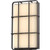 Volume Lighting V3131-79 - Antique Bronze Caged Wall or Vanity Light - White Diffuser