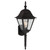 Volume V8310-5 - Black Outdoor Wall Sconce Lantern - Clear Beveled Glass