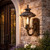 Volume Lighting V8461-72 - 7-1/4 in Wide Vintage Bronze Outdoor Wall Lantern - 15-1/4 in High