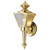 Volume V9510-2 - Polished Brass Outdoor Wall Lantern