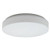 Incon Lighting White Drum Flush Mount LED Ceiling Light Fixture 