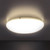 Incon Lighting Low Profile White Mushroom Flush Mount LED Light Fixture 