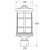  Wave Lighting S50TF-LT12 LED Modern Post Top Lantern Light Fixture 