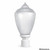 Wave Lighting S27T - Everstone Outdoor Flame Tip Acorn Post Mount Light Fixture 
