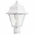 Wave Lighting 220T Providence - White Carriage-Style Post Top Lantern - 3 Inch Pole Fit