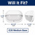 White Eyelid Half Oval Outdoor Nautical Wall Light 