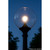 18" Clear Plastic Light Globe Cover with 8" Lip Base