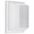 Small Rectangle Clear Outdoor Wall Light with E26 Socket