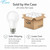 Euri Lighting EA19-15W2050e – A19 LED Bulb – 5000K
