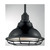 Nuvo 60-7003 - Gloss Black Indoor Pendant - 60W - 120V 
