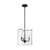Nuvo Lighting 60-7277 - Matte Black Indoor Pendant - 60W