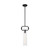 Nuvo Lighting 60-7153 - Matte Black Indoor Pendant - 60W 