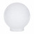 Satco 50-216 – 6" White Glass Light Globe Replacement 