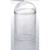 Satco 50-919 - 7" Clear Glass Jelly Jar with Screw Neck