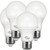 Euri Lighting EA19-6100-4 - 9W LED Light Bulb - 3000K - 4 Pack 