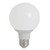 NaturaLED 5814 LED6G25/45L/27K - White G25 LED Globe Bulb - 2700K