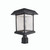 Gama Sonic Solar Lighting Aspen Solar Light - w/GS Solar Light Bulb - 3" Fitter - Black 