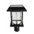 Gama Sonic Solar Lighting Aspen Solar Light - w/GS Solar Light Bulb - 3" Fitter - Black 