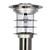 Gama Sonic Solar Lighting Stainless Steel Bollard Solar Light w/EZ Anchor 