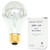 Halco 101182 - A19CL100/SB - A19 Incandescent Silver Bowl Bulb