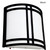 Incon Lighting LED Emergency Wall Sconce with Battery Backup 