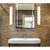 Westinghouse 6112100 - 25W LED Brushed Nickel Vanity Light - Color Select CCT - 24-3/4 in Wide